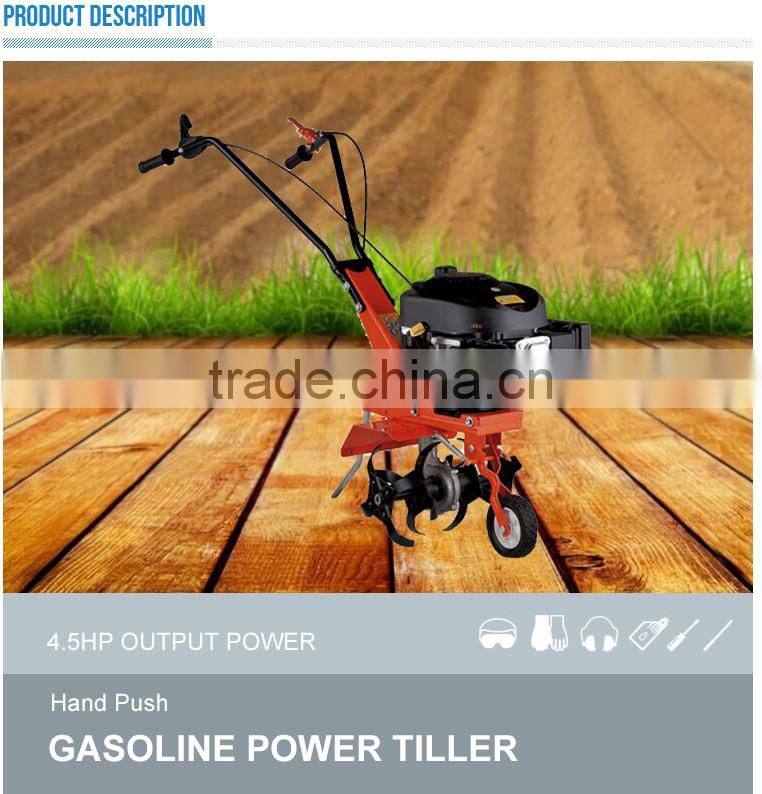 Power Tillers Agricultural Machinery Tiller Hand Mini Garden Tiller Cultivator