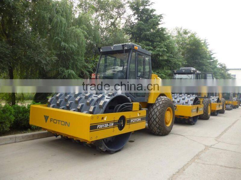China LUTONG Single Drum Vibratory Road Roller 12tons - Hydraulic Drive New Price LTD212H