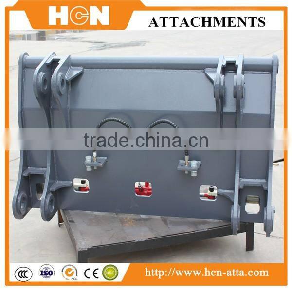 hot sell BM07 wheel loader attachment quick hitch coupler