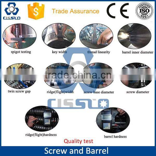 PVC Powder Conical Screw and Barrel