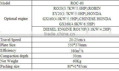 Revesible Vibratory Plate Compactor C-60