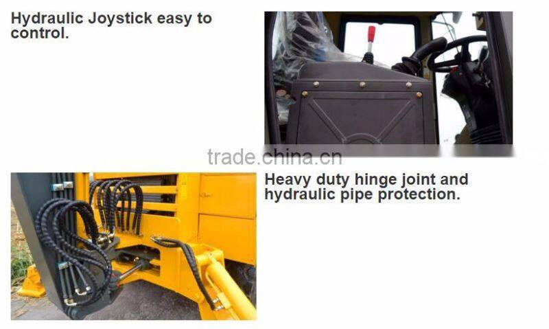 good factory backhoe telescopic loaders/wheel loader with back spoon