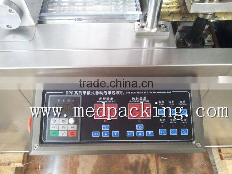 DPP-80 fully automatic aluminum&plastic blister packaging machine