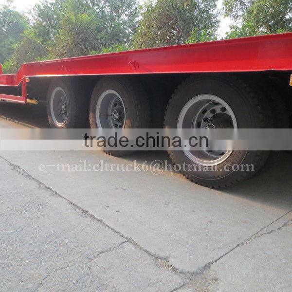CLW 3 Axles 60 Ton Low Flatbed Semi Trailer