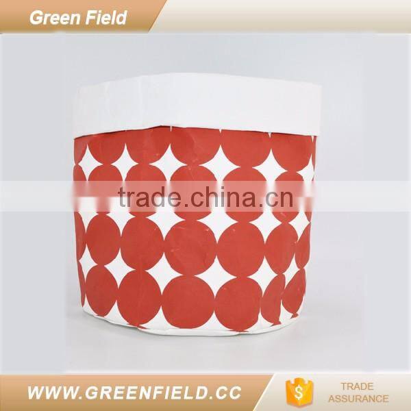 2017 washable paper household decorative storage bag printing