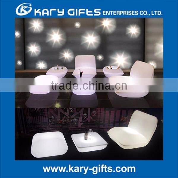 Luminous Mobile Home Furniture Set led lounge furniture supply
