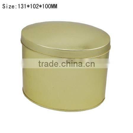 Tinbo factory cheap high quality oval tin box