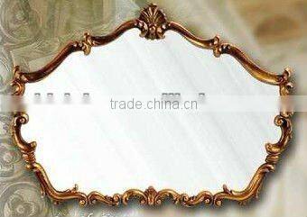 European antique classical wooden hand carved wall mirror, MOQ:1PCS(B70097)