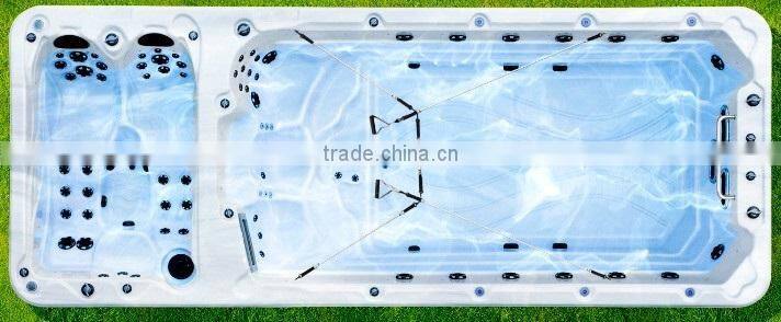 Sparelax outdoor whirlpool bath hot pool with plastic surf pool for sales