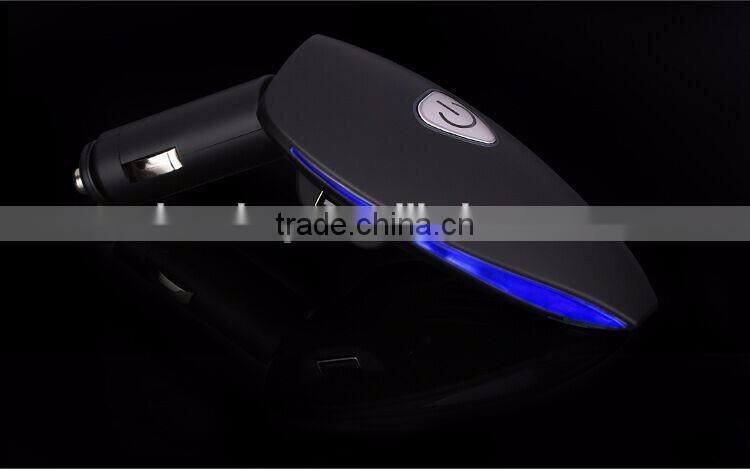 Car air purifier anion charge double USB besides smoke The car gift aromatherapy machine Car oxygen bar