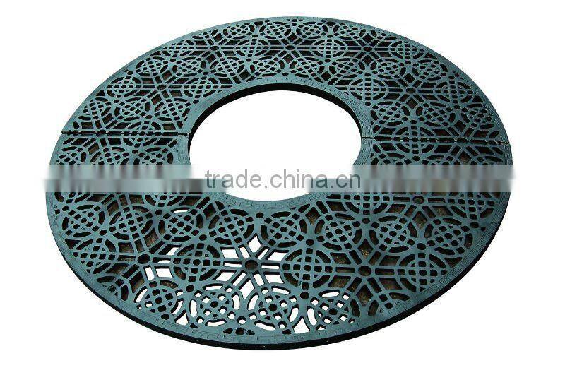 antique garden cast iron tree grate/tree grill