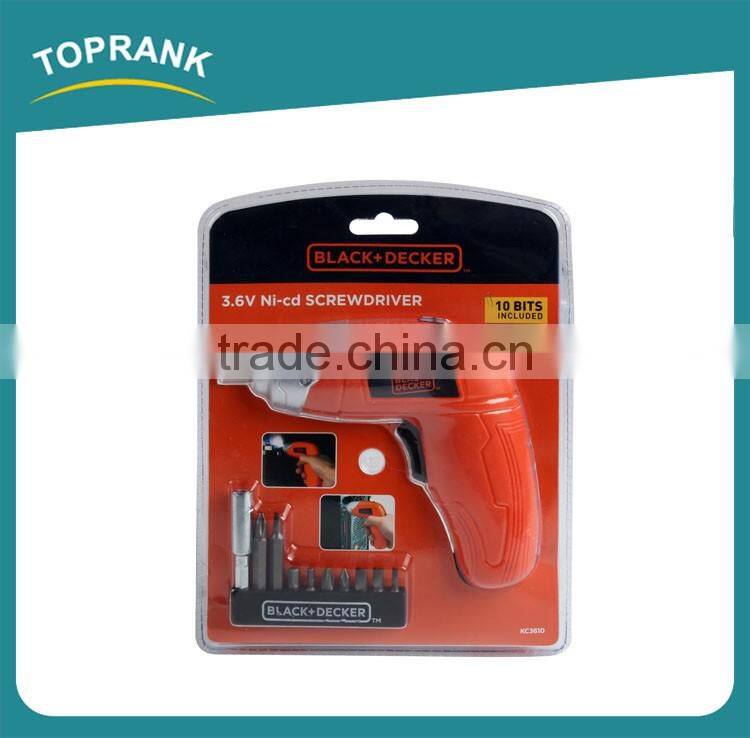 Toprank Walmart Supplier New Design Battery For Screwdriver 10 in 1TPR Handle Precision Screwdriver Bit Rechargeable Screwdriver