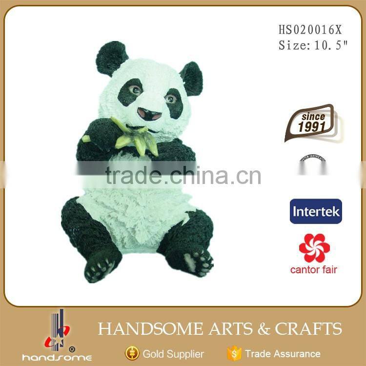 10.5'' Inch Resin Home Decoration Panda Animal Statue