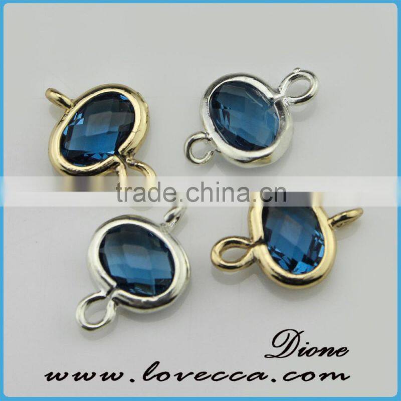 cheap wholesale glass natural quartz stone pendant