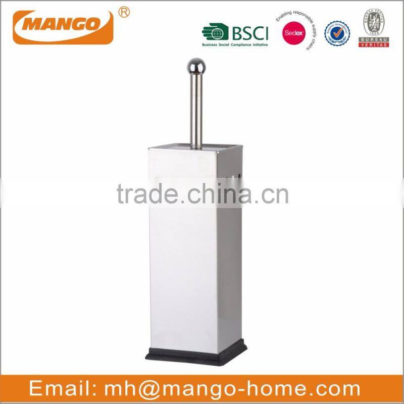 Square Stainless Steel Toilet Brush