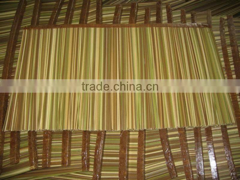 Good flexibility synthetic thatch for Decorations_ GreenShip