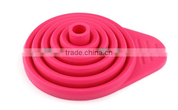 2015 new flexible heat resistant jam funnel for jam making