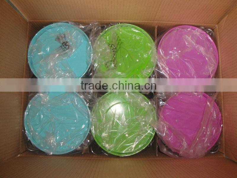 Flower Print Ice Buket/ Beverage Holder/Party cooler/Garden Beer Bucket/Pails