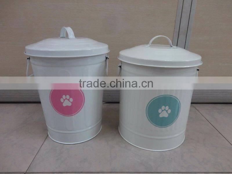 Galvanized Metal Storage Box