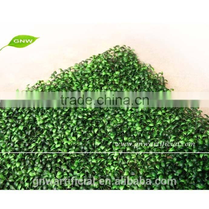 BOX027-1 GNW artificial grass outdoor mat as garden fencing for metal garden decoration