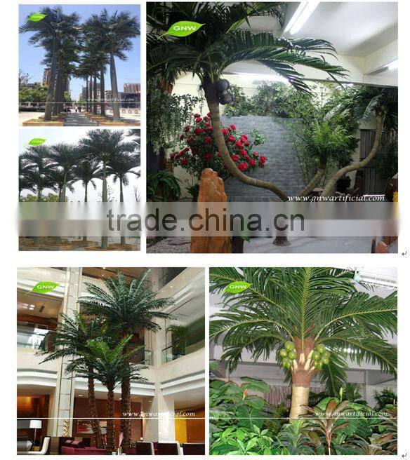 Artificial Coconut Tree Wood Mini Coconut Palm Tree APM043 GNW