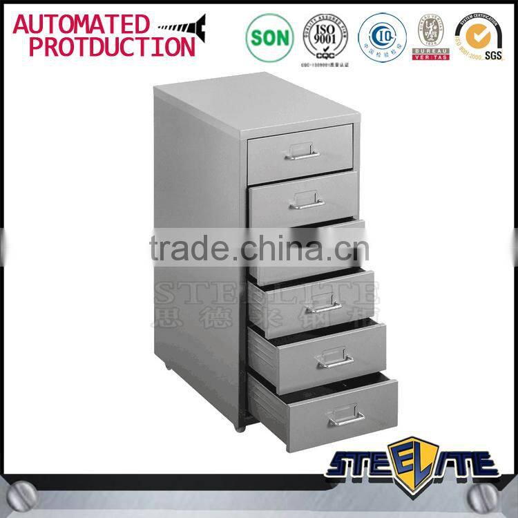 Wholesale prices office furniture metal 6 chest of Drawers file cabinet