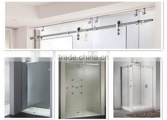 Guangzhou JINXIN 1200mm sliding glass shower doors with toughened safety glass