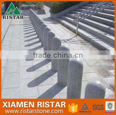 Square granite parking stone bollard DIS-P024