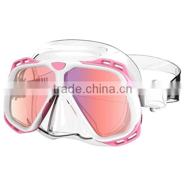 High Quality Scuba Diving Equipment Silicone Diving Mask (MM-2700)