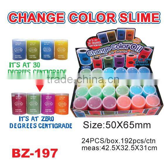 Changing Color Slime Toys/Glitter Slime Toys