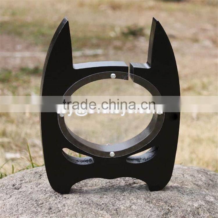 New design large wooden piggy bank for adults creative black wooden piggy bank for adults W02A254