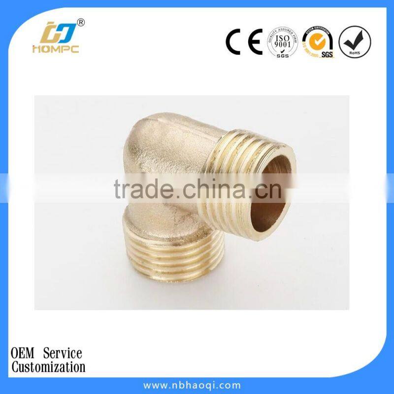 brass end cap , male tube fitting