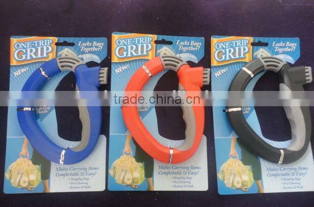 3 in 1 shopping handle/abs 3 in 1 bag carrier/ one trip grip