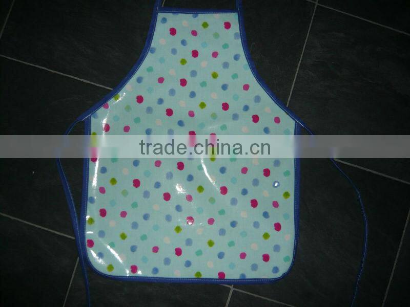 100% COTTON COATED PVC OILCLOTH APRONS AND BAG