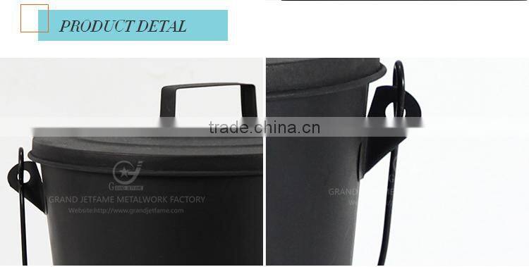 fireplace tools coal bucket high quality oem service metal coal bucket