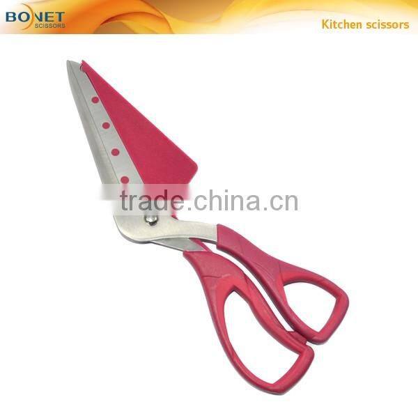 SPZ0002 CE Certificated 10-3/4" removable Stainless Steel Pizza Scissors Pie Cutter Europe Pastry Scissors