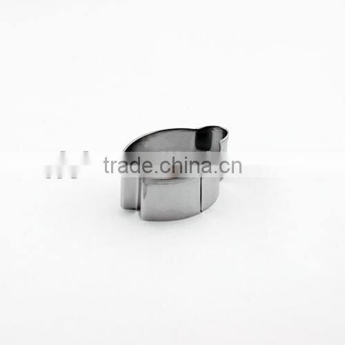 100% food grade kissing fish shape animal cookie cutter for valentine arabic alphabet cookie cutter set