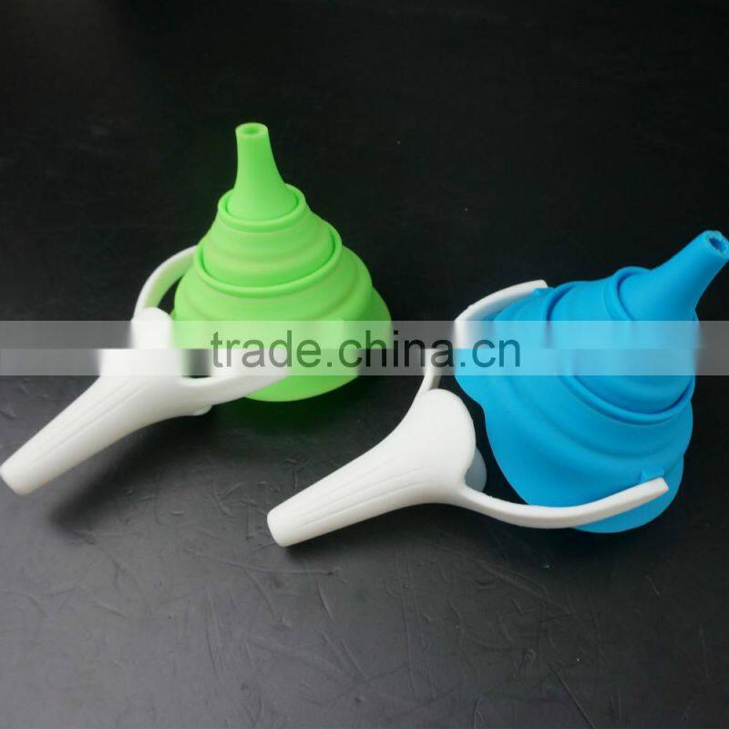 16125 silicone folding funnel with pp handle