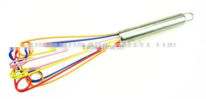 13023 Silicone Coated Wire Egg Whisk