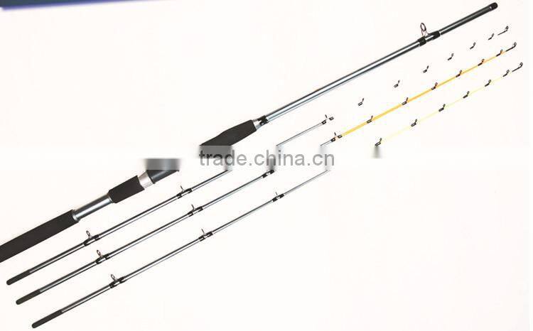 Carbon Fiber Lure Boat Spinning Rod with 3 Different Action Tips, Custom Fishing Rod Spinning