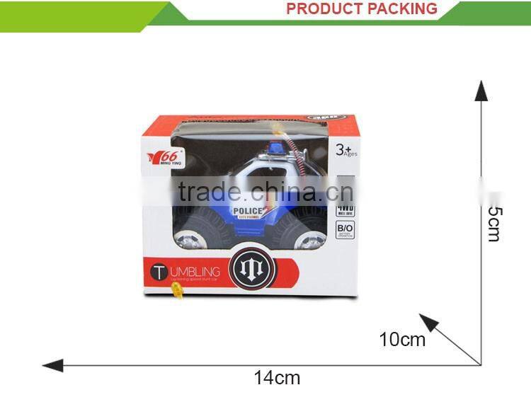 Plastic aerial ladder truck model friction toy electric mini dumper