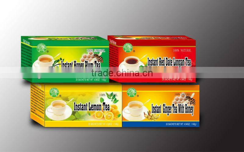 instant ginger tea with honey/ginger tea/instant tea