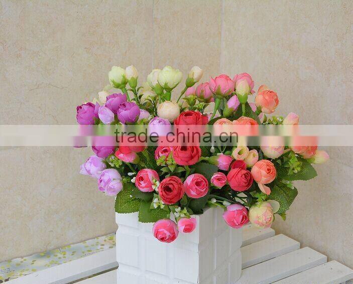 artificial silk flower bouquet NKFF479