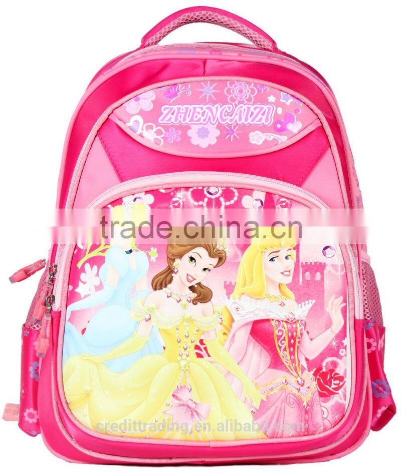 2015 beautiful school bag for girls