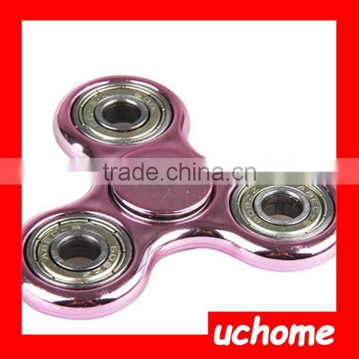 UCHOME 2017 new product Tri Spinner Fidget Toy Plastic EDC Hand Spinner
