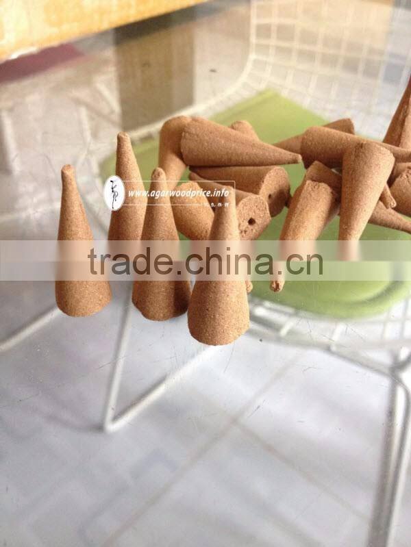100% Natural Ingredients from Viet Nam Agarwood Incense Cones /Oud Incense Cones/Gaharu Incense Cones