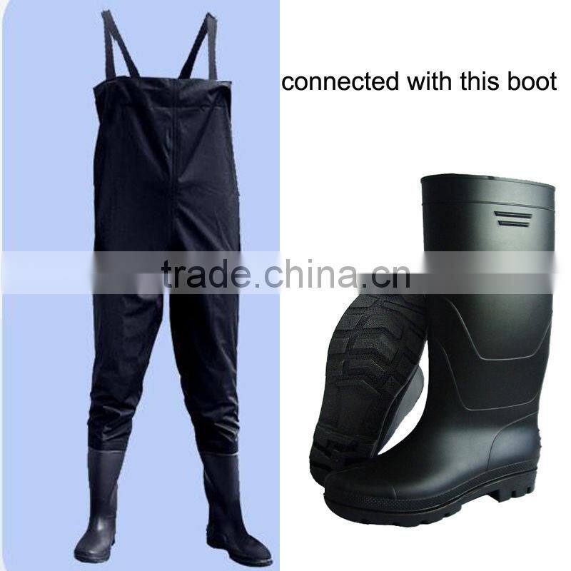 pvc fishing chest wader PVC/PVC wader