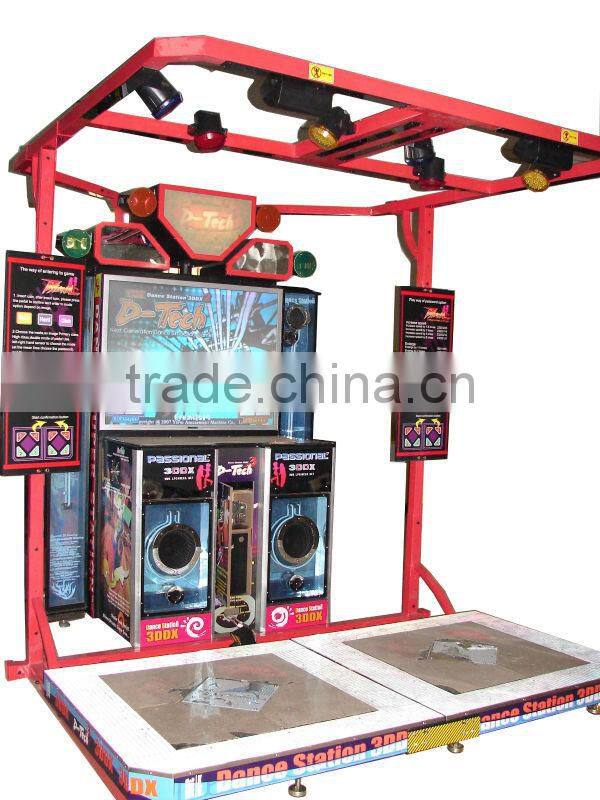 Excitting King of dancer 2 arcade dancing machine supplier