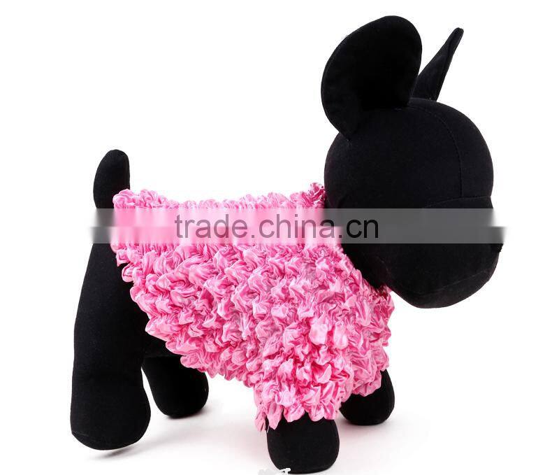 Pet Clothes of Dog Spring and Summer Silky Satins T shirt tee