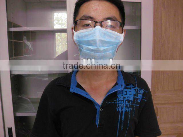 disposable Surgical Sterile dust face mask with tie